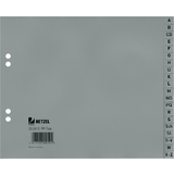 HETZEL intercalaires en plastique, A-Z, a4 mi-haut, 20