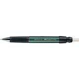 FABER-CASTELL porte-mines GRIP plus 1307, vert-mtallique