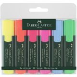 FABER-CASTELL surligneur TEXTLINER 48 REFILL, tui de 6