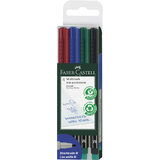 FABER-CASTELL marqueur NonPermanent multimark M, tui de 4