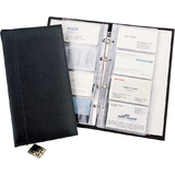 Alassio classeur  anneaux pour cartes de visite, 120 cartes
