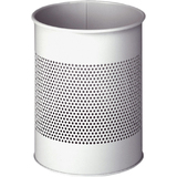 DURABLE corbeille papier METAL, ronde, 5 litres, gris