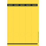 LEITZ etiquette pour dos de classeur, 39 x 285 mm, jaune