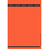 LEITZ etiquette pour dos de classeur, 39 x 285 mm, rouge