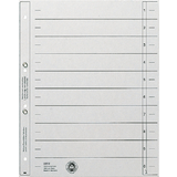 LEITZ Intercalaires, format A4 extra large, en carton solide