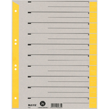 LEITZ Intercalaires, format A4 extra large, en carton solide