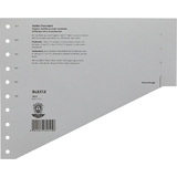 LEITZ Intercalaires-chelon, format A4 extra large, gris