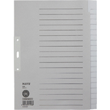 LEITZ intercalaires en papier naturel, uni, a4 extra-large