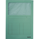 LEITZ chemise  fentre, format A4, carton, vert clair,