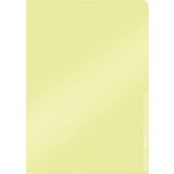LEITZ pochette coin Premium, format A4, PVC, jaune, 0,15 mm