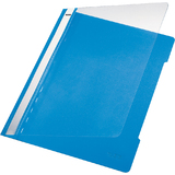 LEITZ chemise  lamelle Standard, format A4, PVC, bleu clair
