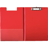 LEITZ porte-bloc  pince avec rabat, A4, couverture PP,rouge