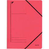LEITZ chemise  lastique, format A4, carton, rouge