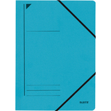 LEITZ chemise  lastique, format A4, carton, bleu