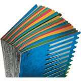 LEITZ trieur Deskorganizer Color, A4, 1-24/A-Z, bleu