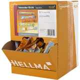 HELLMA sticks de sucre en poudre, prsentoir en carton