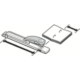 LEITZ agrafeuse long bras Nexxt, capacit: 40 feuilles, noir