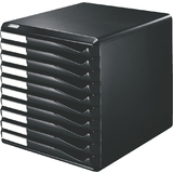 LEITZ module de classement formulaires, 10 tiroirs, noir