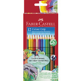 FABER-CASTELL crayons de couleur Colour GRIP, tui de 12