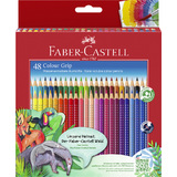 FABER-CASTELL crayons de couleur Colour GRIP, tui de 48