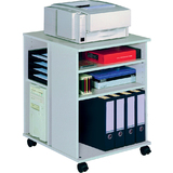DURABLE desserte de bureau "74/59" ouvert, 6 tagres, gris