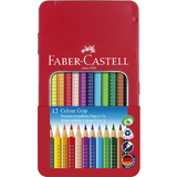 FABER-CASTELL crayons de couleur Colour GRIP, tui de 12