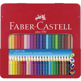 FABER-CASTELL crayons de couleur Colour GRIP, tui de 24