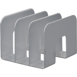 DURABLE porte-revues TREND, plastique, 3 compartiments, gris