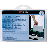 Rexel feuille lubrifiante pour destructeur de documents