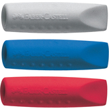 FABER-CASTELL gommes "GRIP 2001 eraser CAP", tri