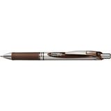 Pentel stylo roller encre gel energel BL77, marron
