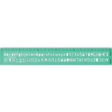 Maped Trace-lettres, hauteur de caractre: 8mm, vert