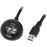 LogiLink station d'accueil usb 3.0, 2 ports, avec fonction