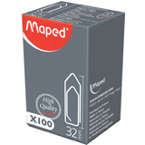 Maped Attache-lettres, galvanises, 32 mm, grand paquet