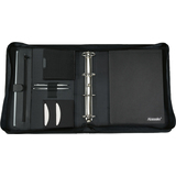Alassio serviette classeur "RIMINI", A4, similicuir, noir