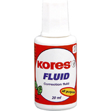 Kores correcteur liquide "Fluid", blanc, contenu: 20 ml