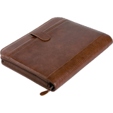 Alassio serviette classeur "VITERBO", A4, similicuir, marron