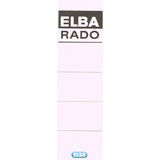 ELBA etiquette pour dos de classeur, extra court/large