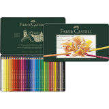 FABER-CASTELL crayons de couleur POLYCHROMOS, tui en mtal