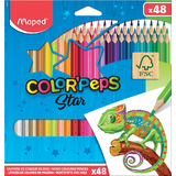 Maped crayon de couleur COLOR'PEPS Star, tui carton de 48