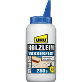 UHU colle  bois tanche D3, sans solvant, bouteille de 250g