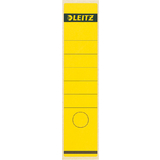 LEITZ etiquette pour dos de classeur, 61 x 285 mm, jaune