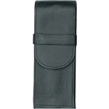 Alassio etui pour stylo, pour 3 stylos, noir, cuir vritable
