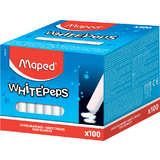 Maped craie pour tableau WHITE'PEPS, rond, blanc