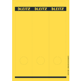 LEITZ etiquette pour dos de classeur, 61 x 285 mm, jaune