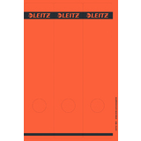 LEITZ etiquette pour dos de classeur, 61 x 285 mm, rouge