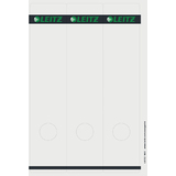 LEITZ etiquette pour dos de classeur, 61 x 285 mm, gris
