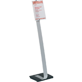 DURABLE support d'informations crystal SIGN stand, A4