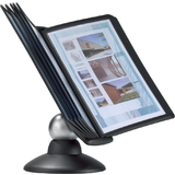 DURABLE Systme de prsentation sherpa motion, noir