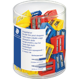 STAEDTLER taille-crayon  2 trous, en plastique, bote de 50